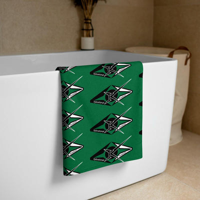VK Green Towel - VYBRATIONAL KREATORS®