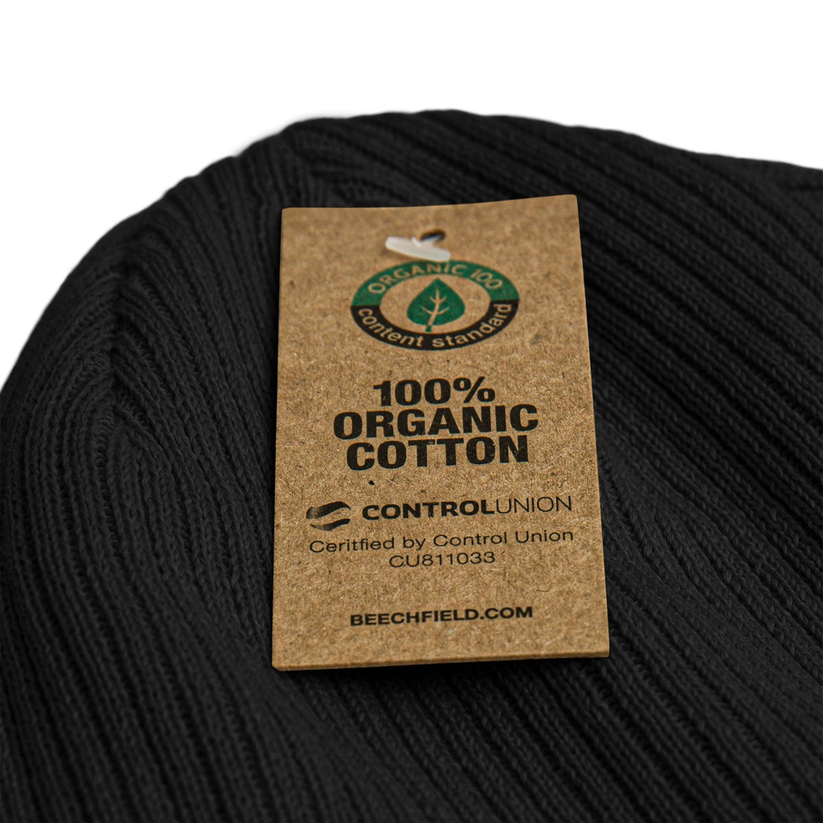 Organic ribbed beanie - VYBRATIONAL KREATORS®