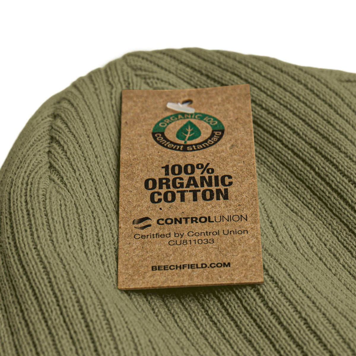 Organic ribbed beanie - VYBRATIONAL KREATORS®