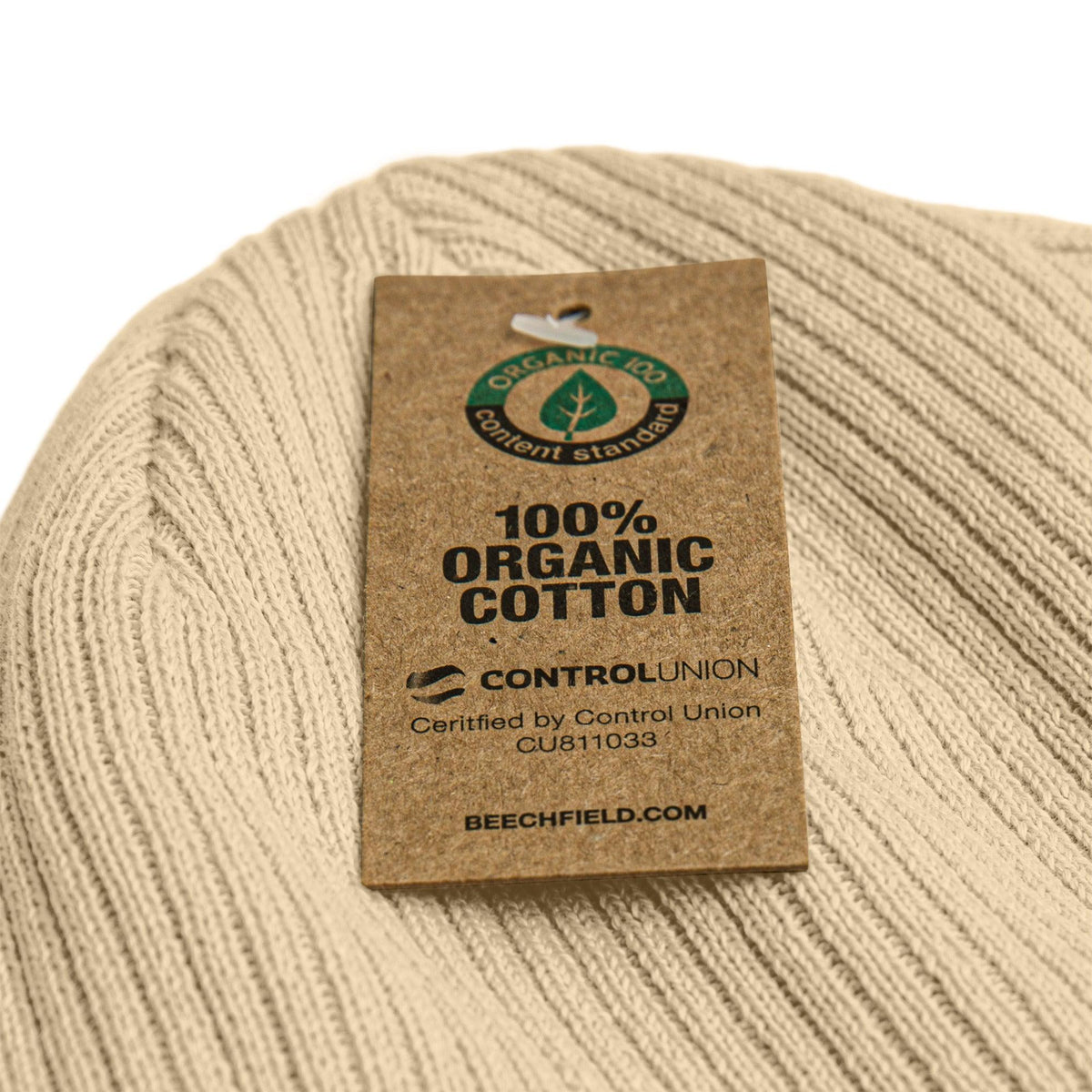 Organic ribbed beanie - VYBRATIONAL KREATORS®