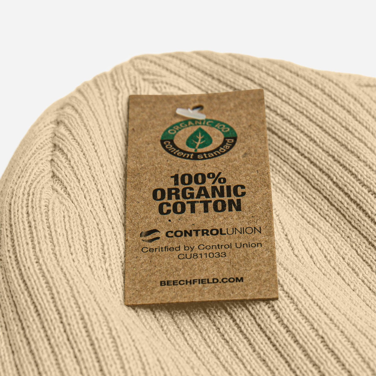 Organic ribbed beanie - VYBRATIONAL KREATORS®