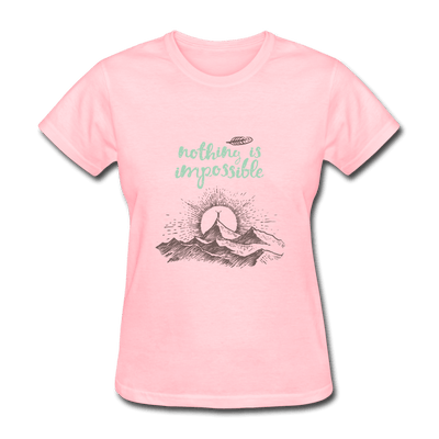 Nothing is Impossible Women's T-Shirt - VYBRATIONAL KREATORS®