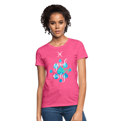 Women's Pisces T-Shirt - heather pink