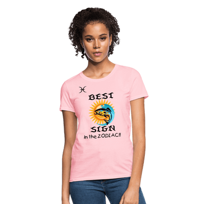 Women's Pisces T-Shirt - pink
