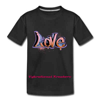 Kid’s Premium LOVE Organic T-Shirt - black