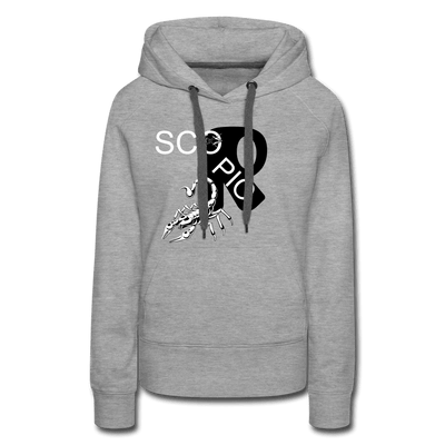 Women’s Scorpio Premium Hoodie - heather grey