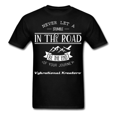 Mens Stumble in The Road 2 Classic T-Shirt - VYBRATIONAL KREATORS®
