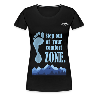Women’s ZONE Premium T-Shirt - black