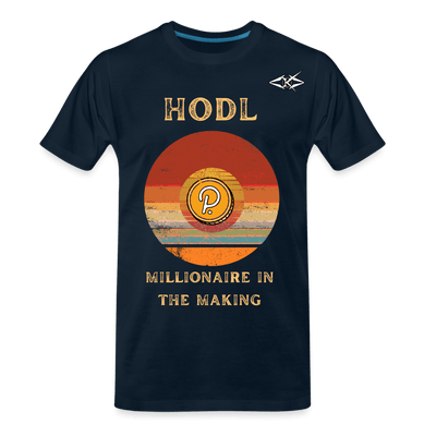 Men’s Polkadot Millionaire Premium Organic T-Shirt - VYBRATIONAL KREATORS®