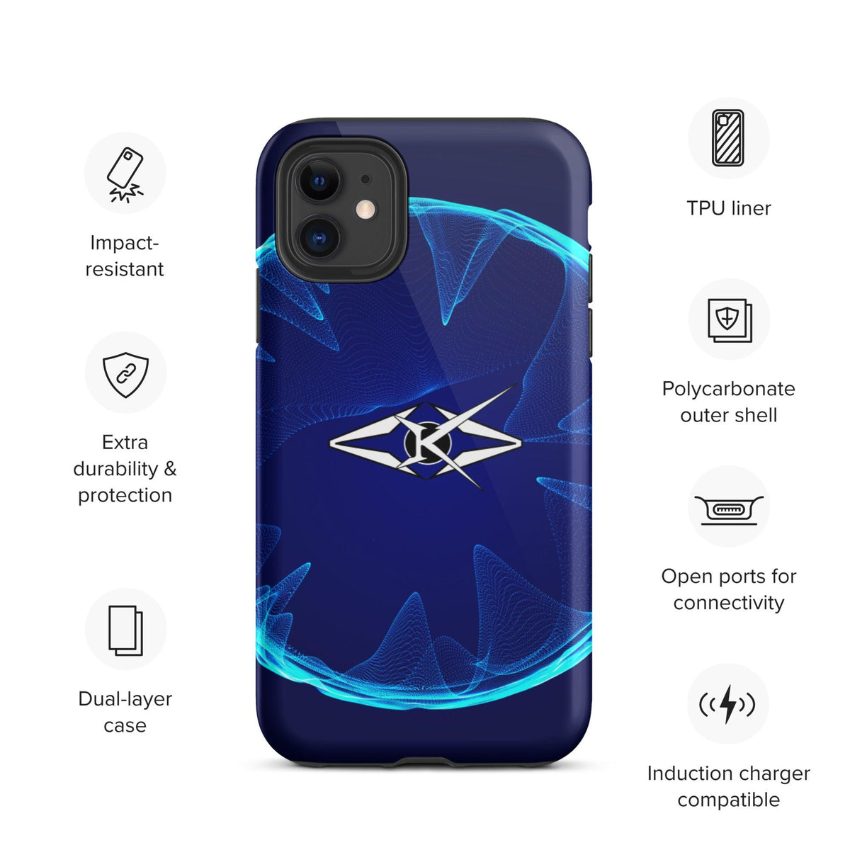 Tough Premium iPhone case - VYBRATIONAL KREATORS®
