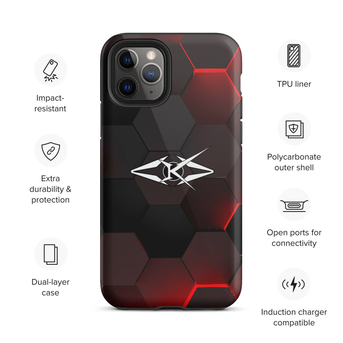 Tough Premium iPhone case - VYBRATIONAL KREATORS®