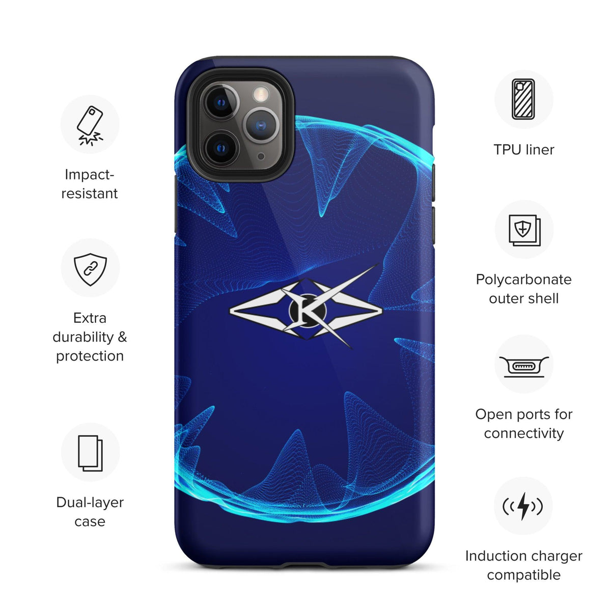 Tough Premium iPhone case - VYBRATIONAL KREATORS®