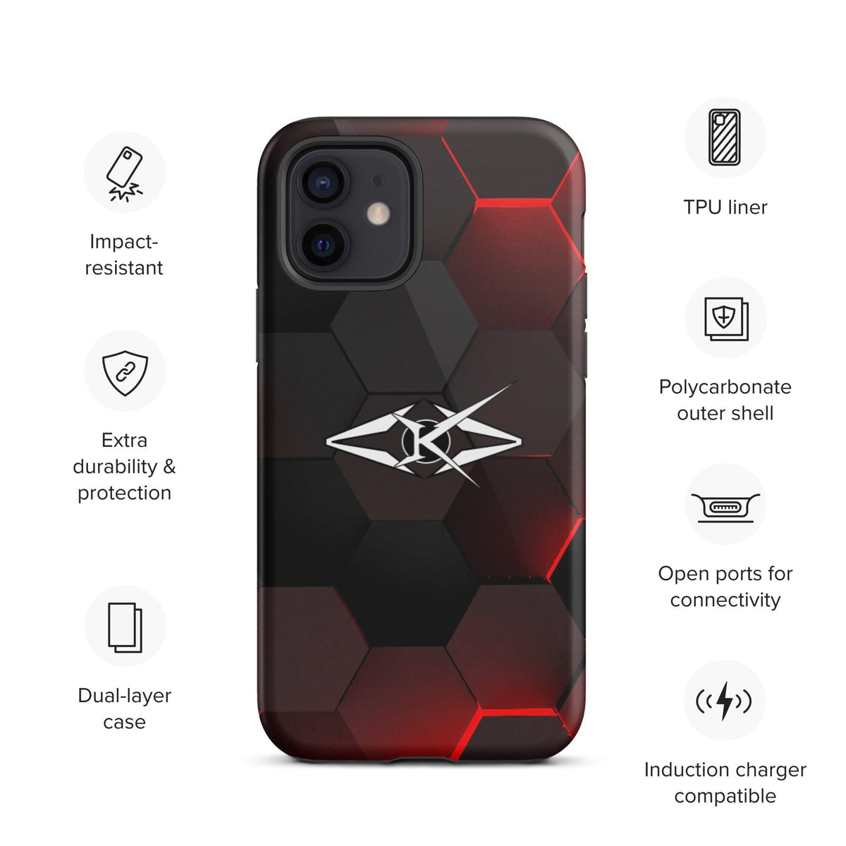 Tough Premium iPhone case - VYBRATIONAL KREATORS®