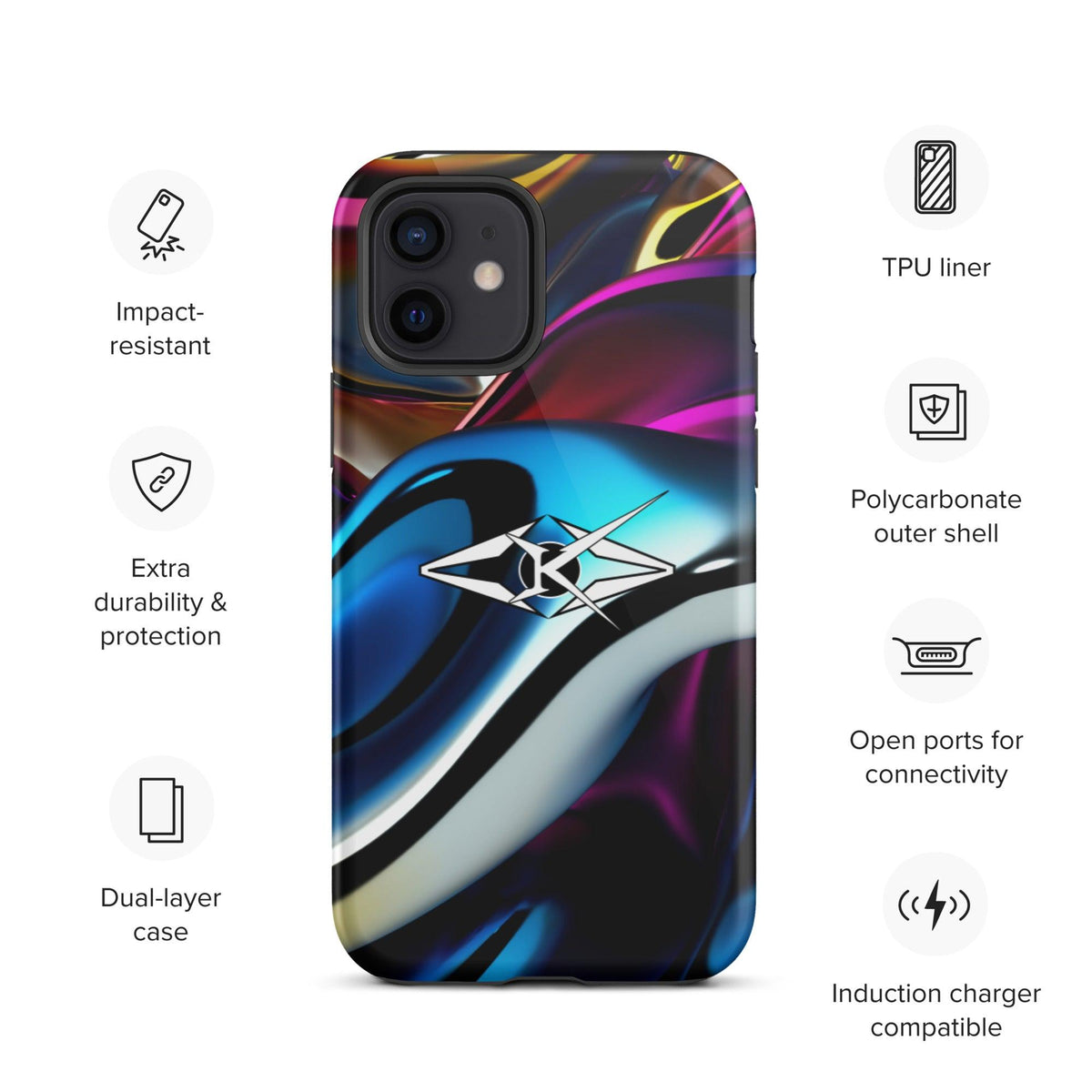 Tough Premium iPhone case - VYBRATIONAL KREATORS®