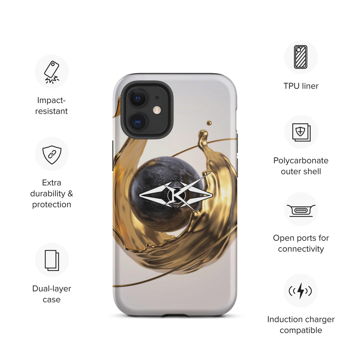 Tough Premium iPhone case - VYBRATIONAL KREATORS®