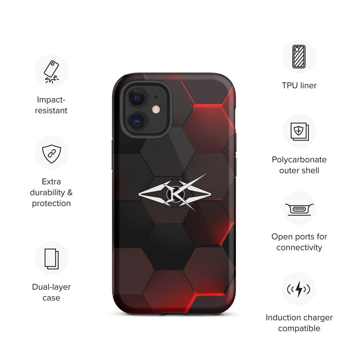 Tough Premium iPhone case - VYBRATIONAL KREATORS®