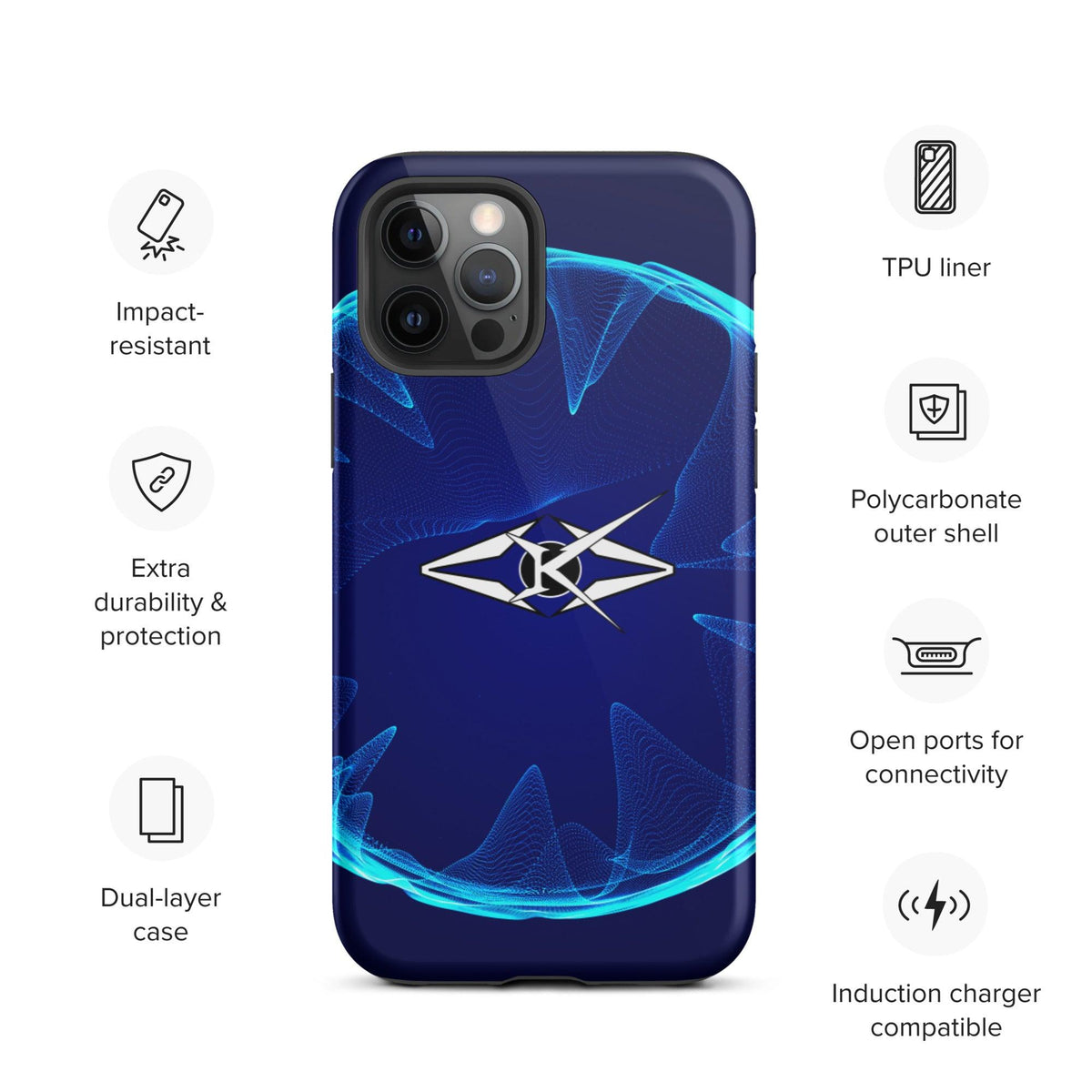 Tough Premium iPhone case - VYBRATIONAL KREATORS®