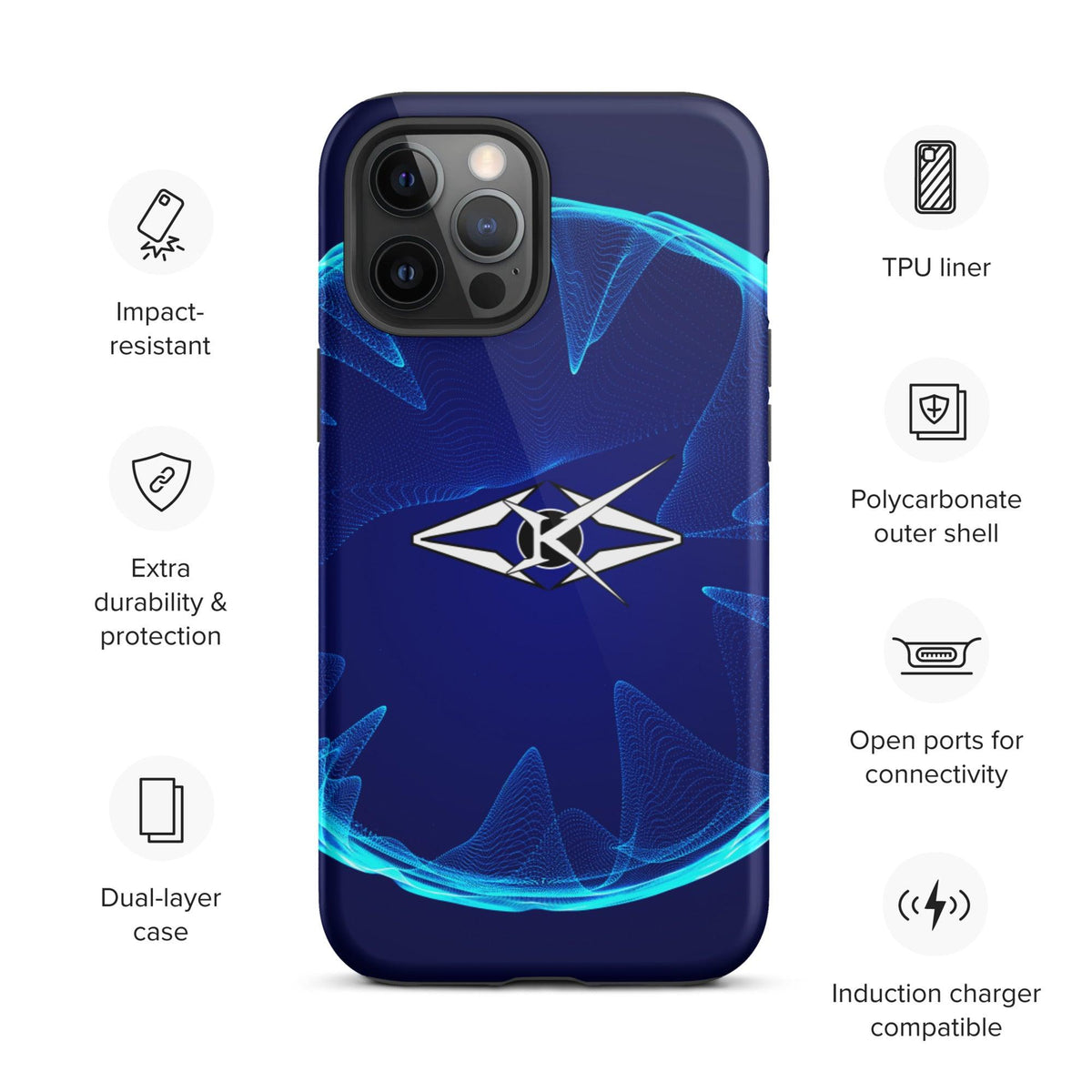 Tough Premium iPhone case - VYBRATIONAL KREATORS®
