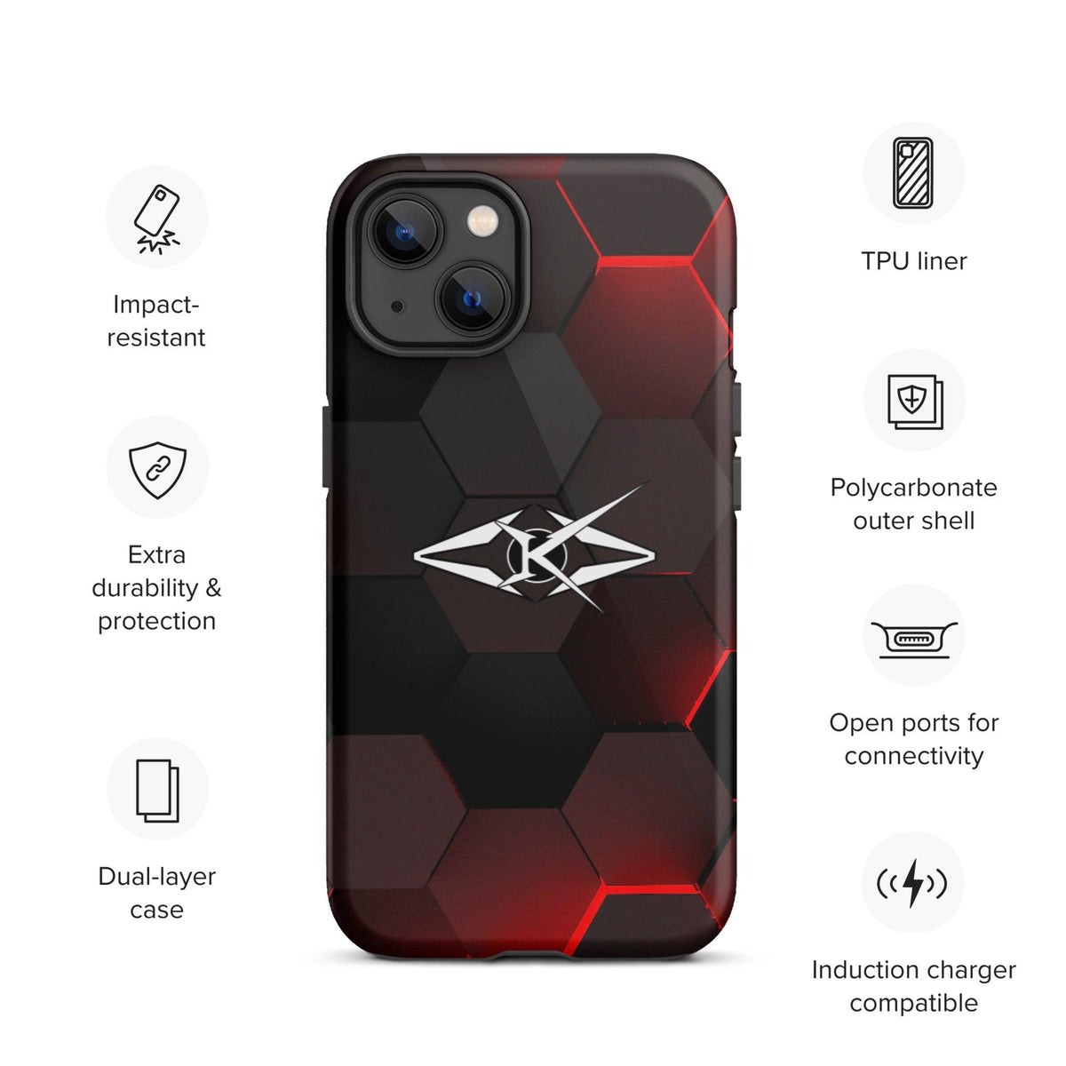 Tough Premium iPhone case - VYBRATIONAL KREATORS®