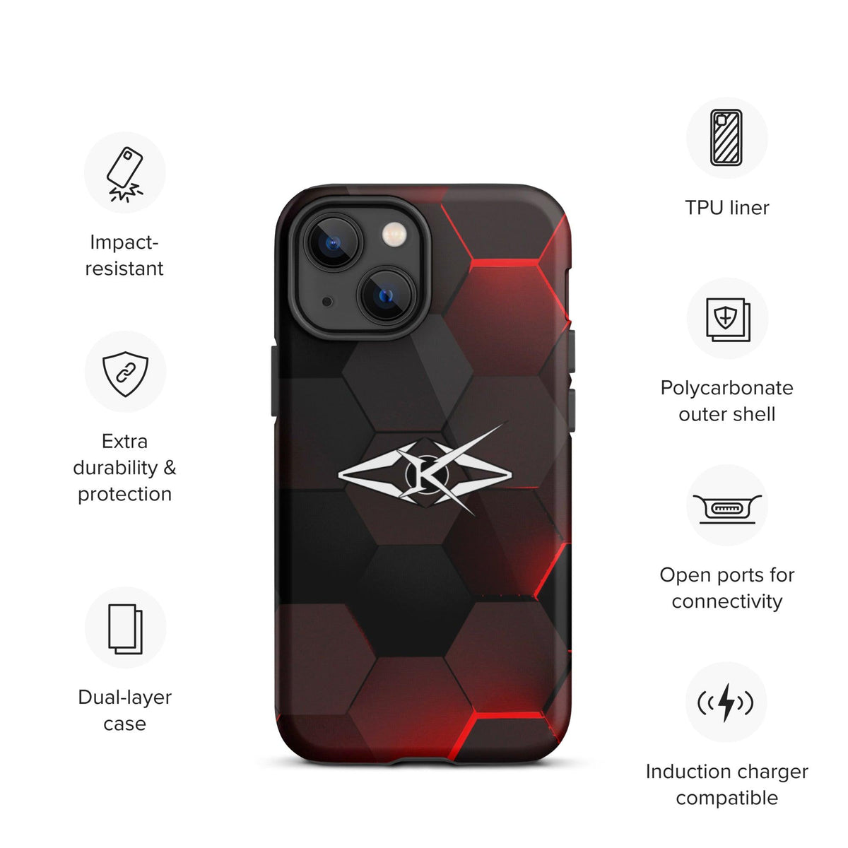 Tough Premium iPhone case - VYBRATIONAL KREATORS®