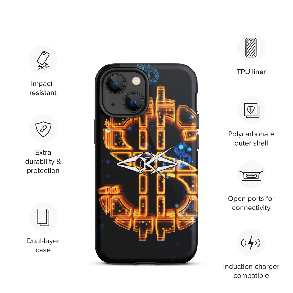 Tough Premium iPhone case - VYBRATIONAL KREATORS®