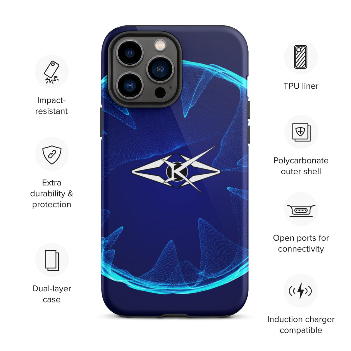Tough Premium iPhone case - VYBRATIONAL KREATORS®