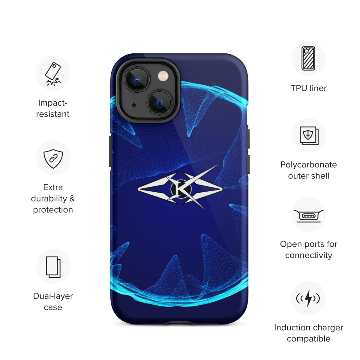 Tough Premium iPhone case - VYBRATIONAL KREATORS®