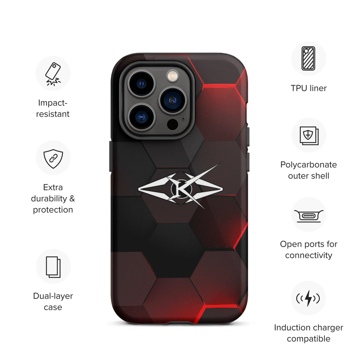 Tough Premium iPhone case - VYBRATIONAL KREATORS®