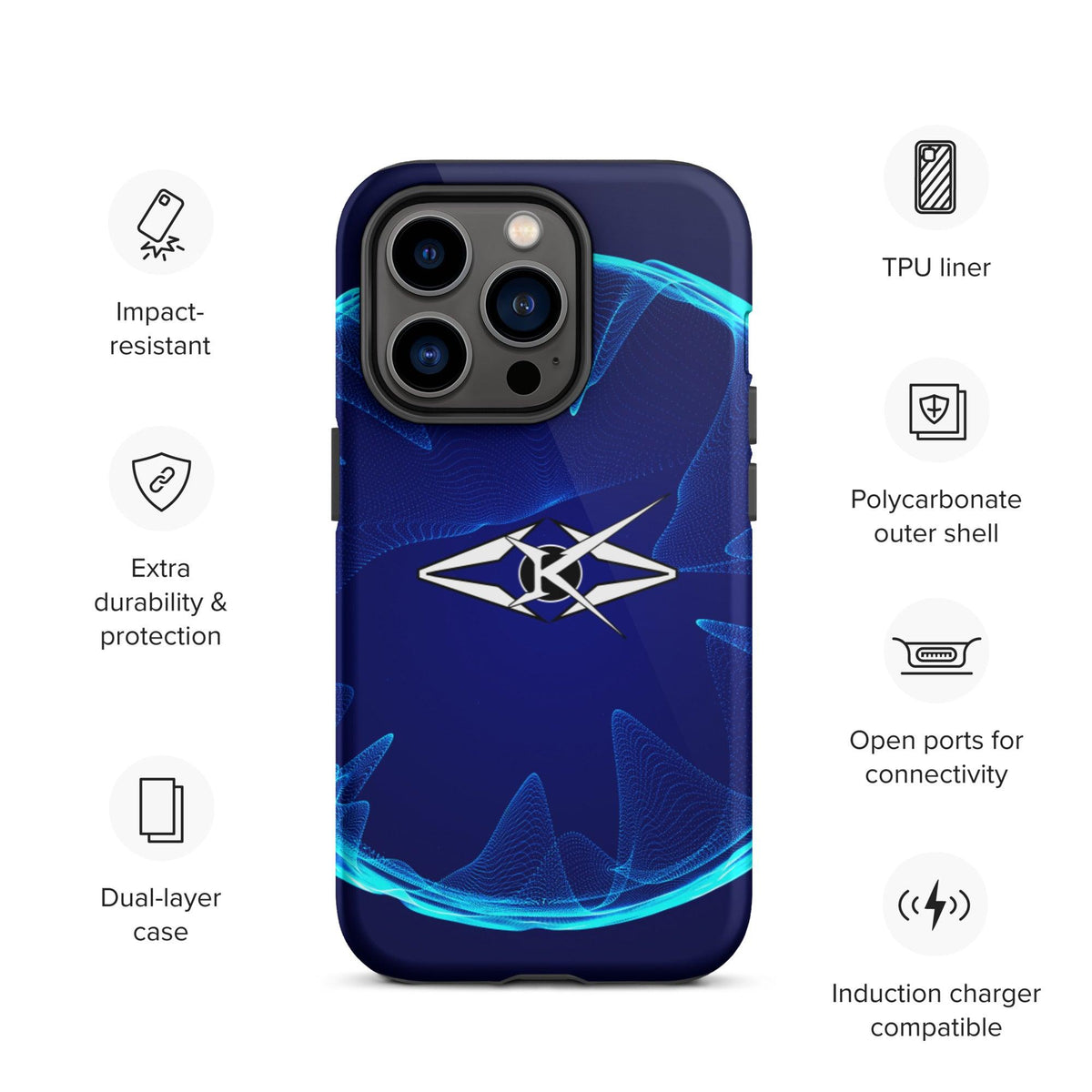 Tough Premium iPhone case - VYBRATIONAL KREATORS®
