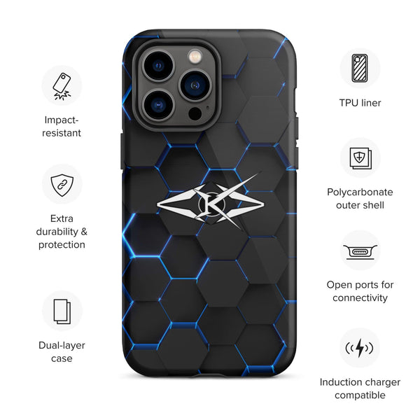 AZURE HIVE LUXE IPHONE CASE