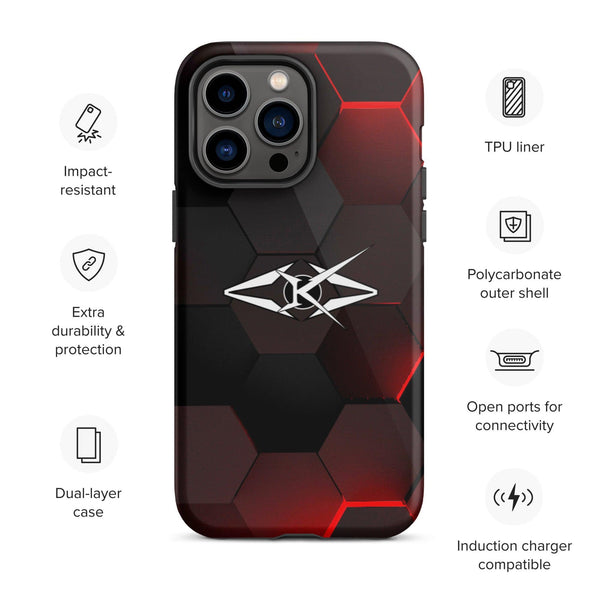 OBSIDIAN EMBER LUXE IPHONE CASE