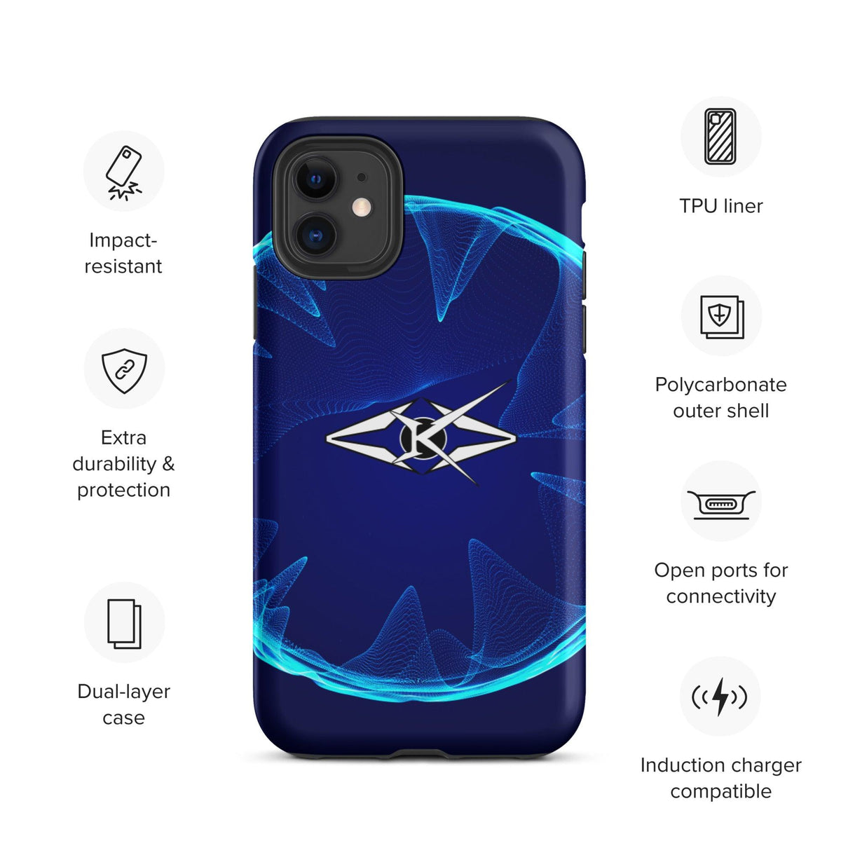 Tough Premium iPhone case - VYBRATIONAL KREATORS®