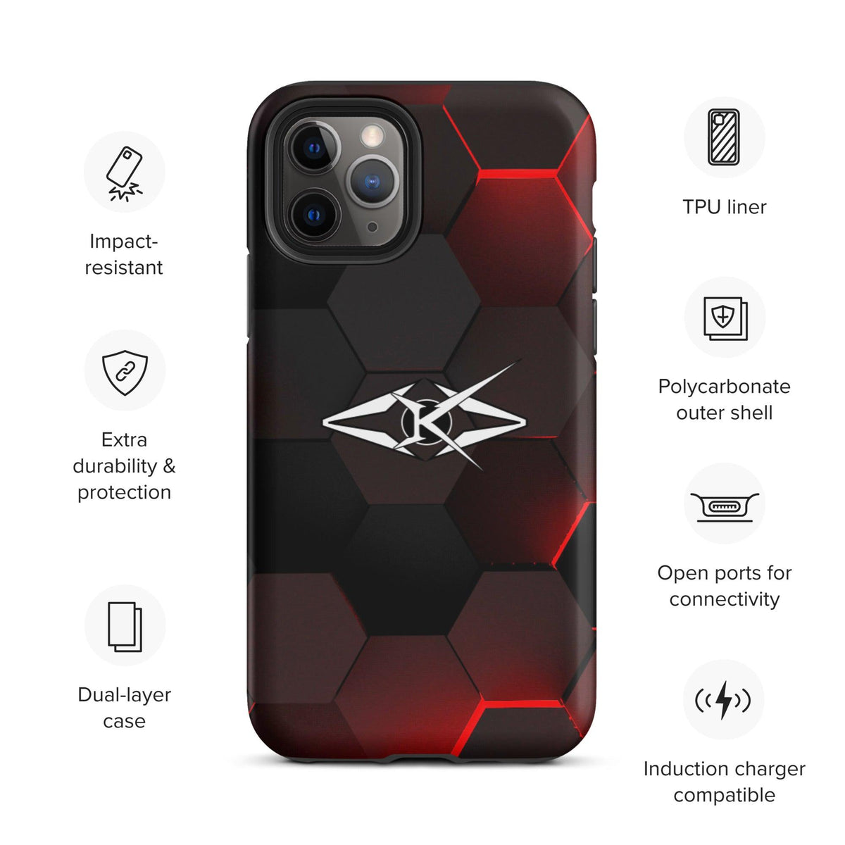 Tough Premium iPhone case - VYBRATIONAL KREATORS®