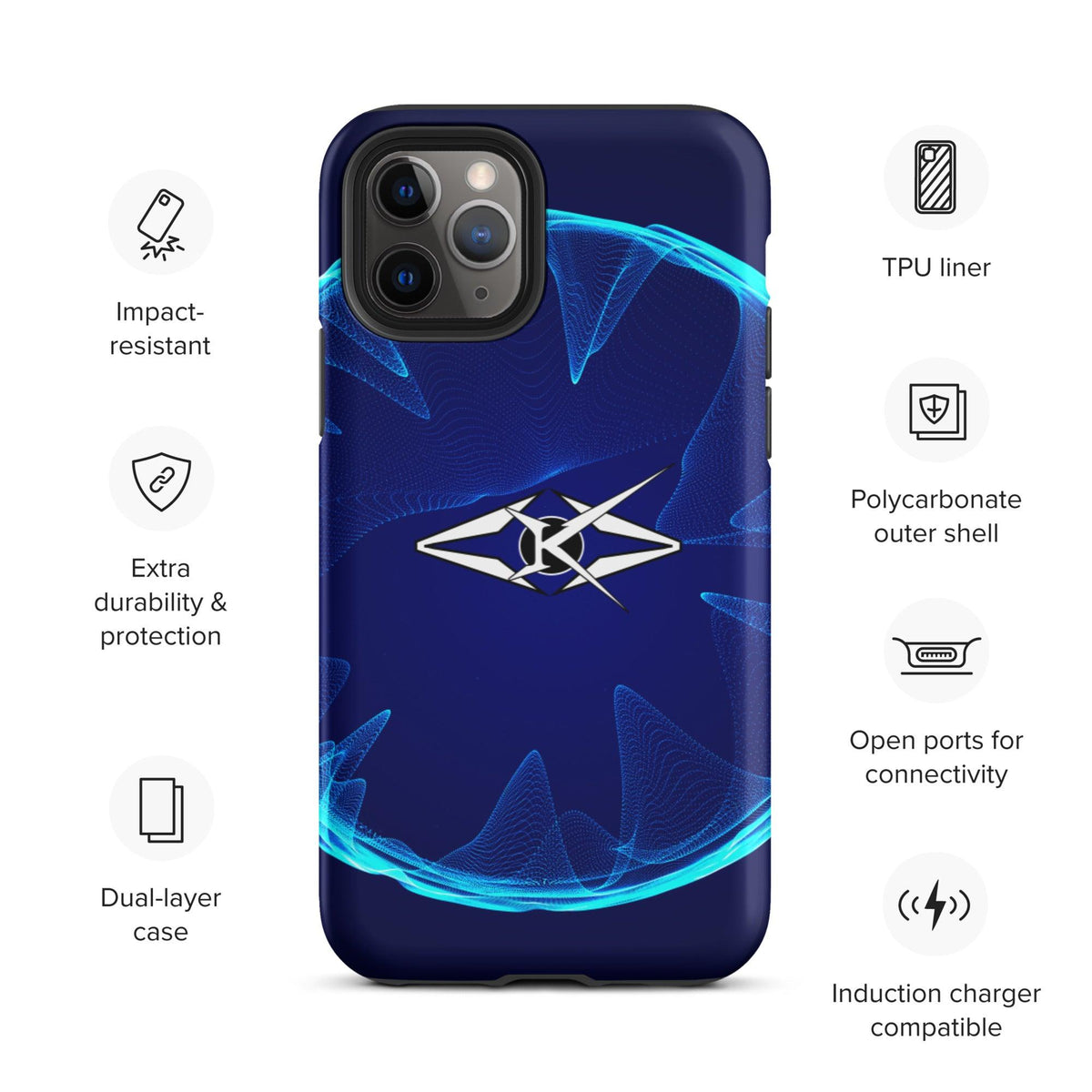 Tough Premium iPhone case - VYBRATIONAL KREATORS®