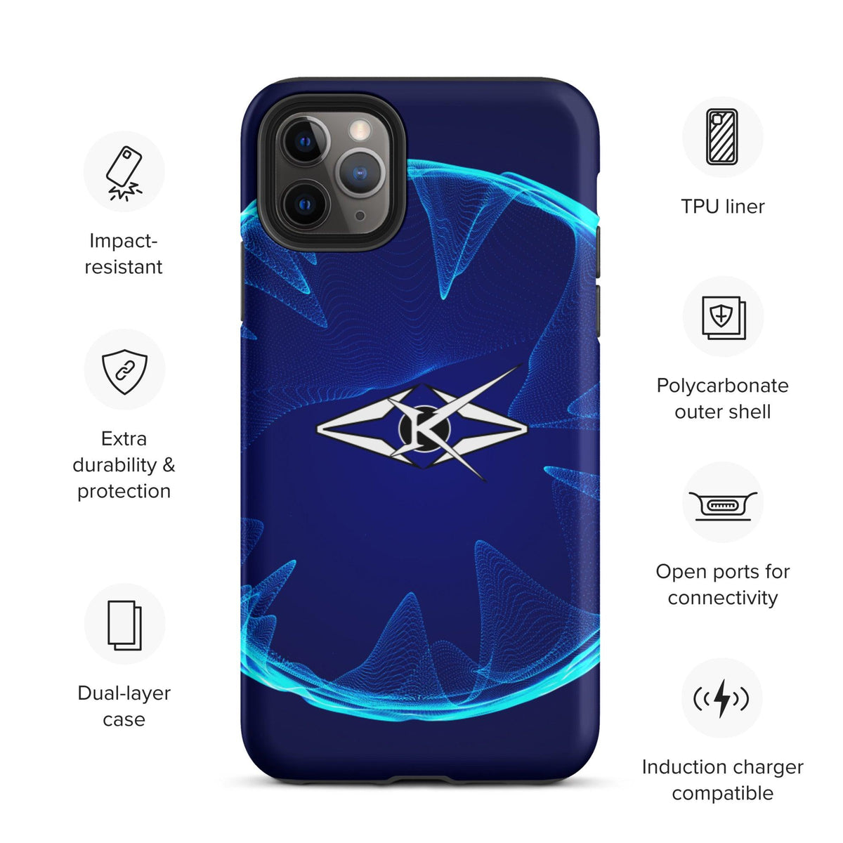 Tough Premium iPhone case - VYBRATIONAL KREATORS®