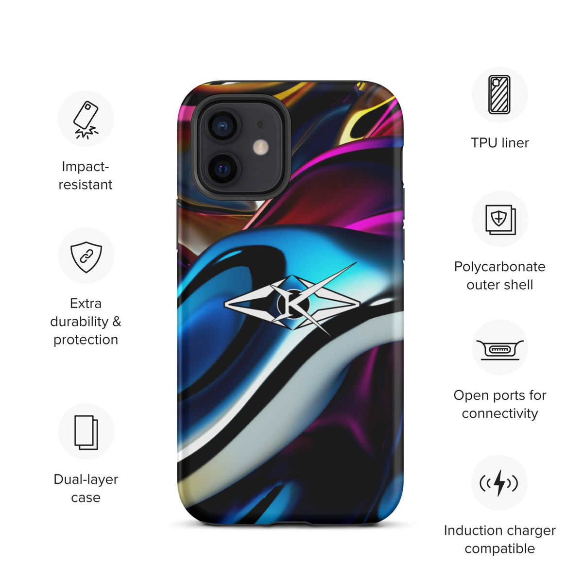 Tough Premium iPhone case - VYBRATIONAL KREATORS®