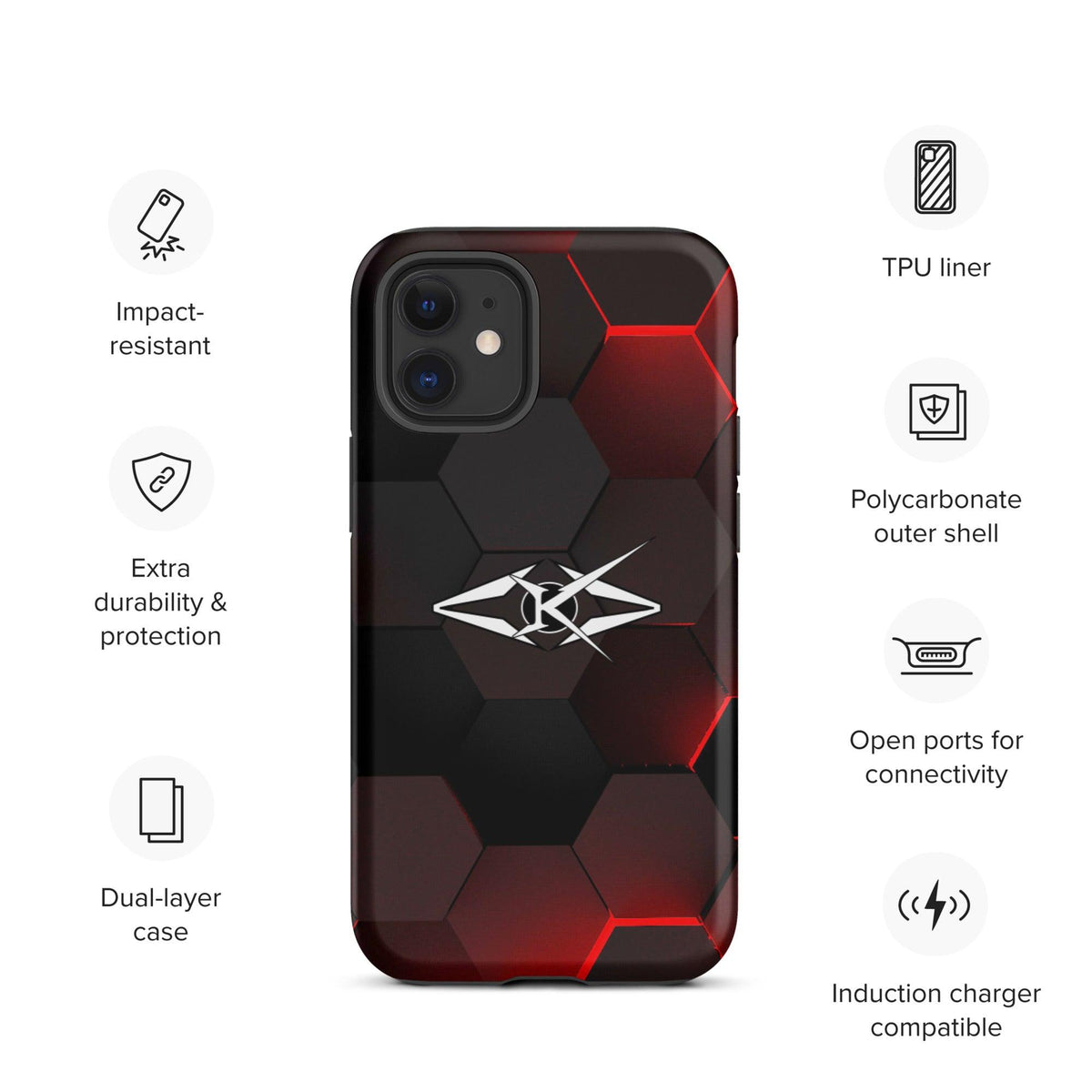 Tough Premium iPhone case - VYBRATIONAL KREATORS®