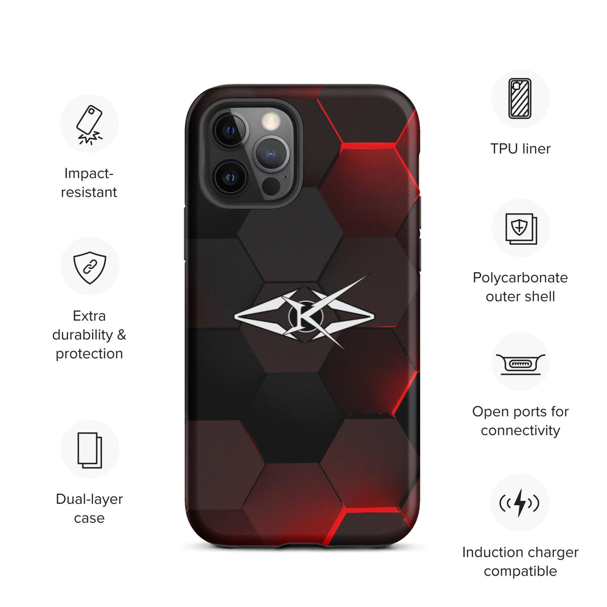Tough Premium iPhone case - VYBRATIONAL KREATORS®
