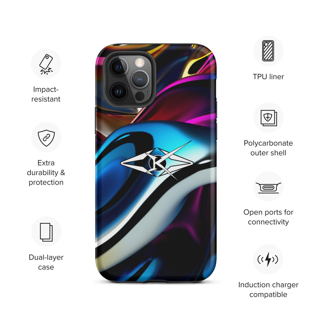 Tough Premium iPhone case - VYBRATIONAL KREATORS®