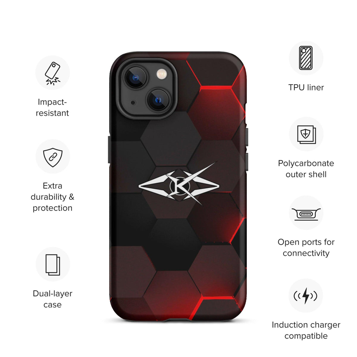 Tough Premium iPhone case - VYBRATIONAL KREATORS®