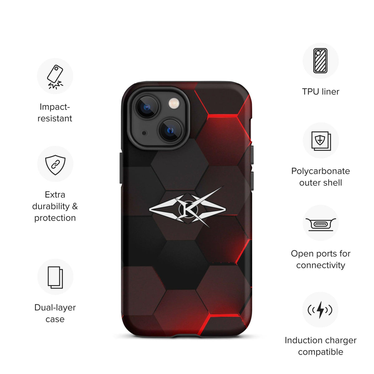 Tough Premium iPhone case - VYBRATIONAL KREATORS®