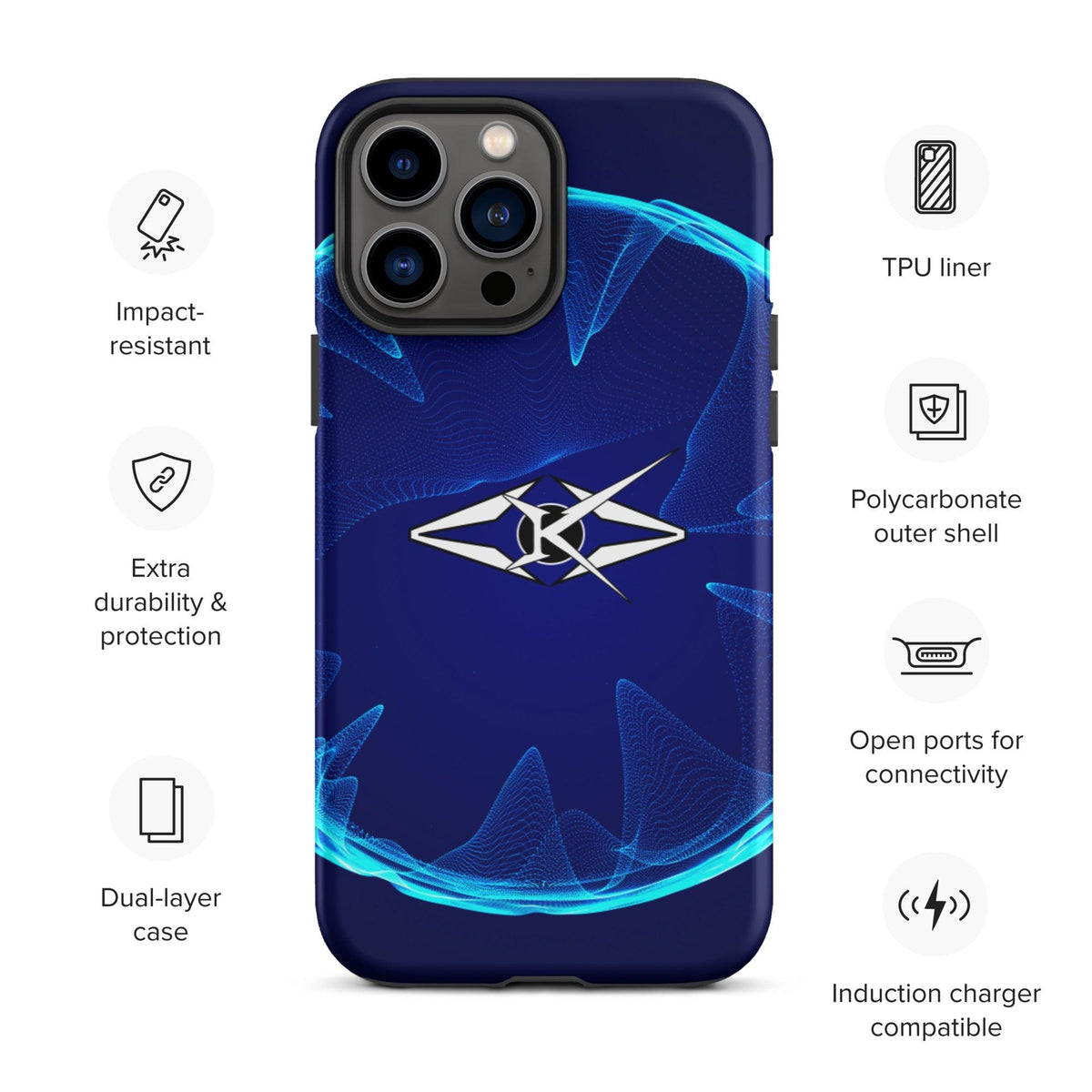 Tough Premium iPhone case - VYBRATIONAL KREATORS®