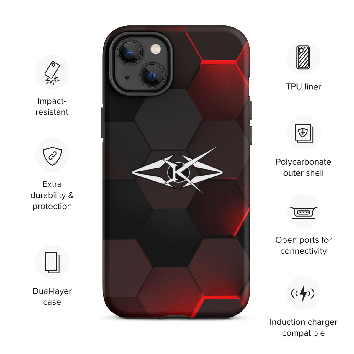 Tough Premium iPhone case - VYBRATIONAL KREATORS®