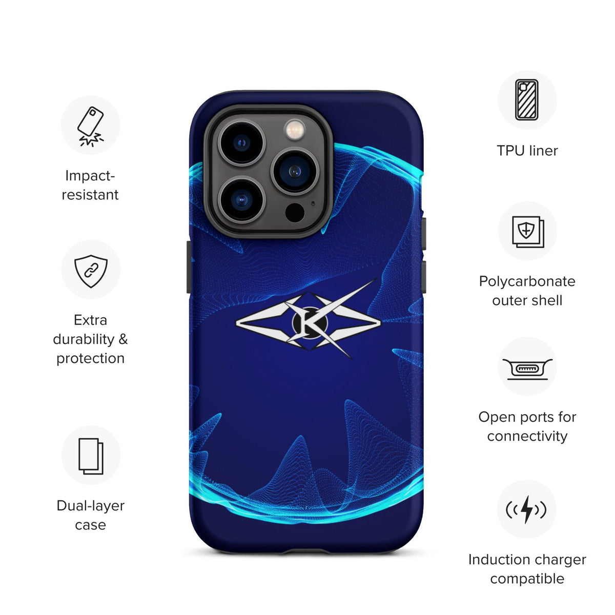 Tough Premium iPhone case - VYBRATIONAL KREATORS®