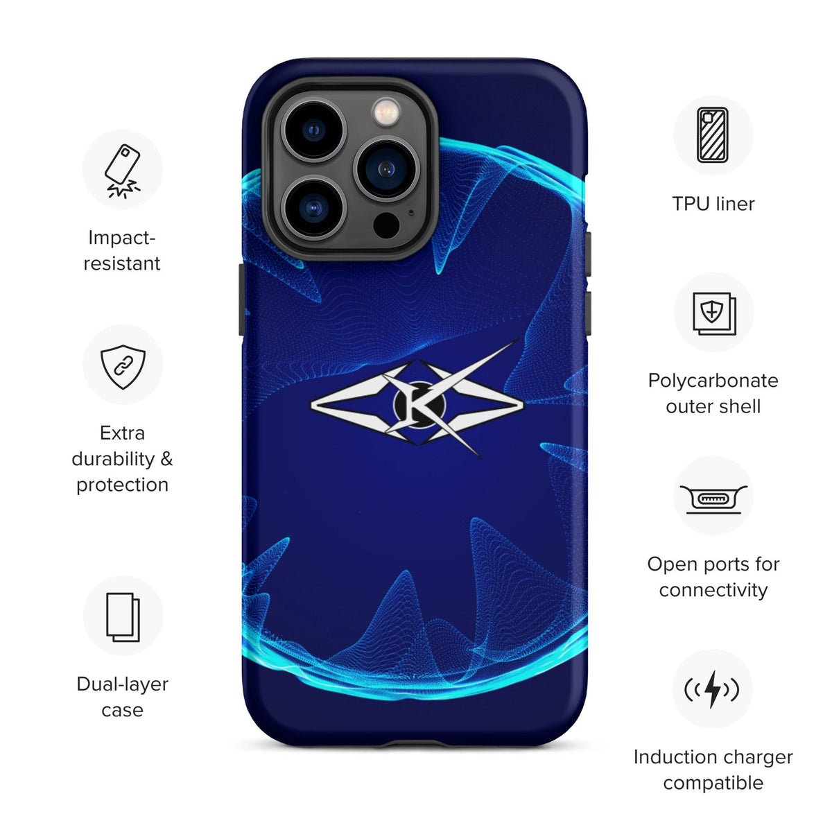 Tough Premium iPhone case - VYBRATIONAL KREATORS®