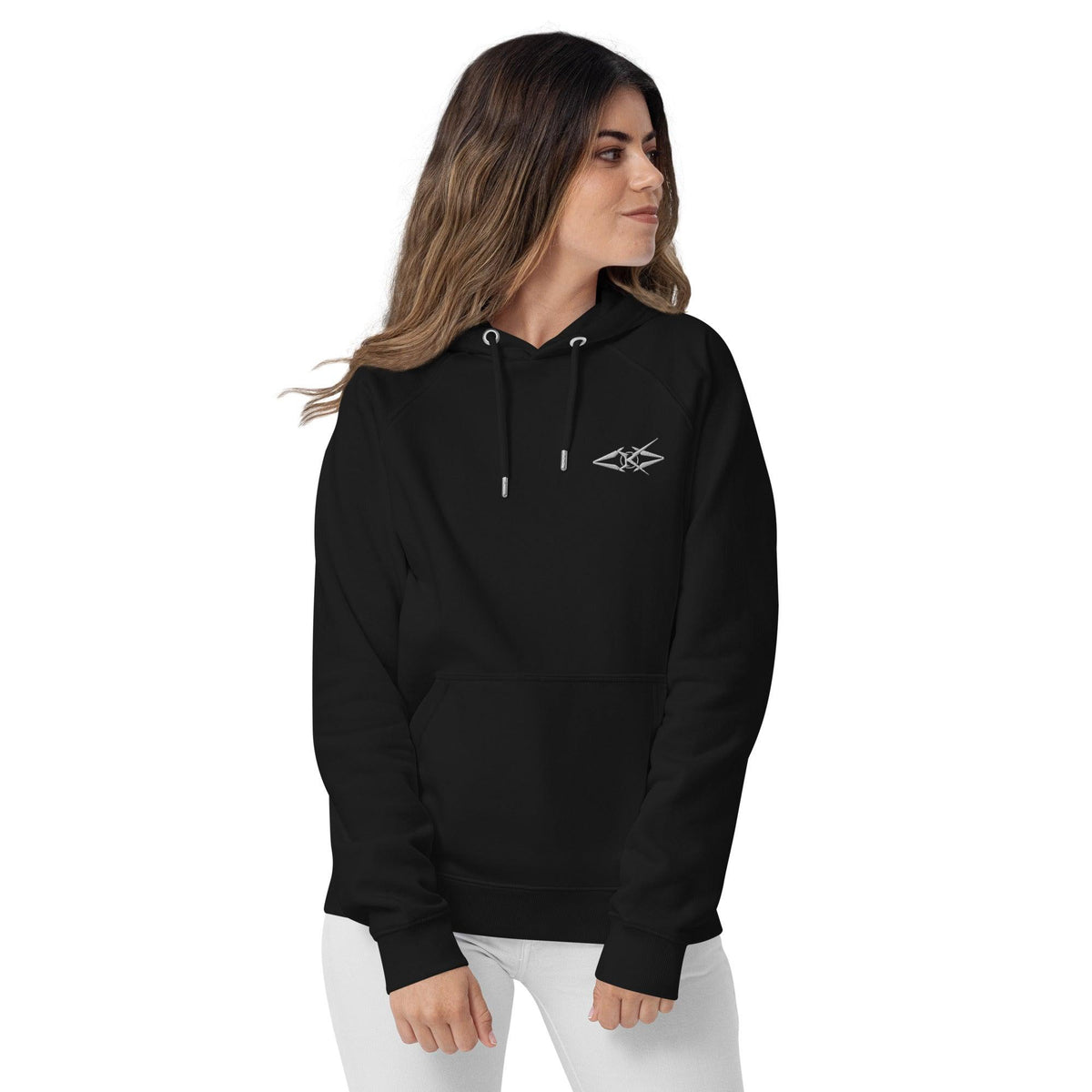 Women's eco raglan hoodie - VYBRATIONAL KREATORS®