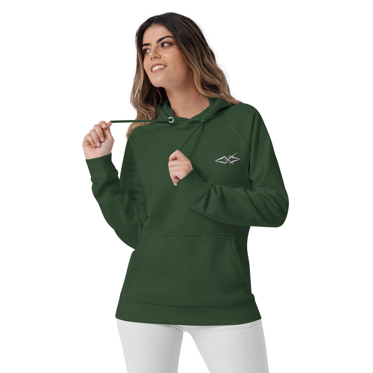 Women's eco raglan hoodie - VYBRATIONAL KREATORS®