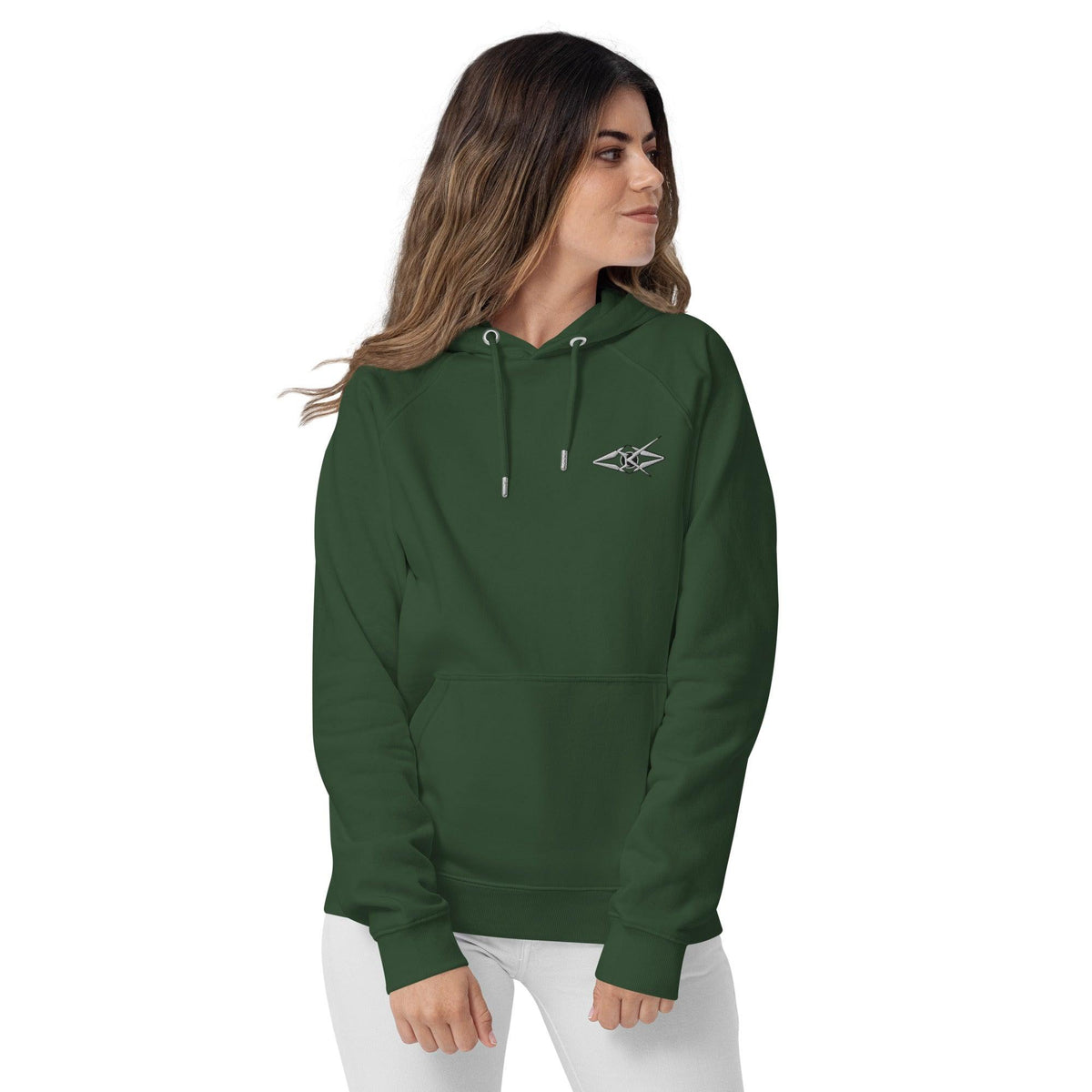 Women's eco raglan hoodie - VYBRATIONAL KREATORS®