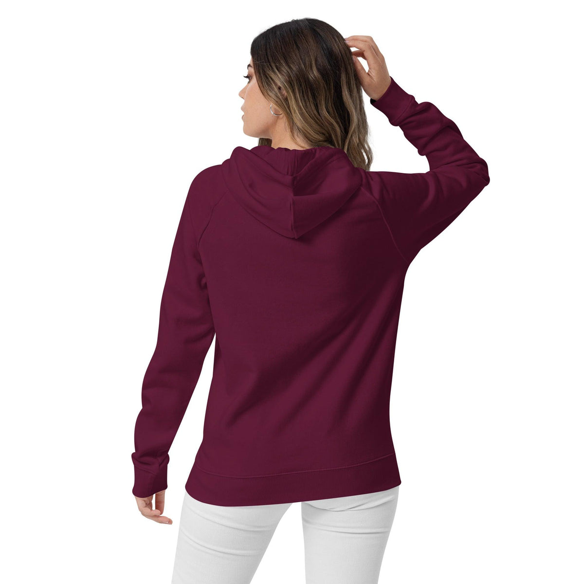 Women's eco raglan hoodie - VYBRATIONAL KREATORS®