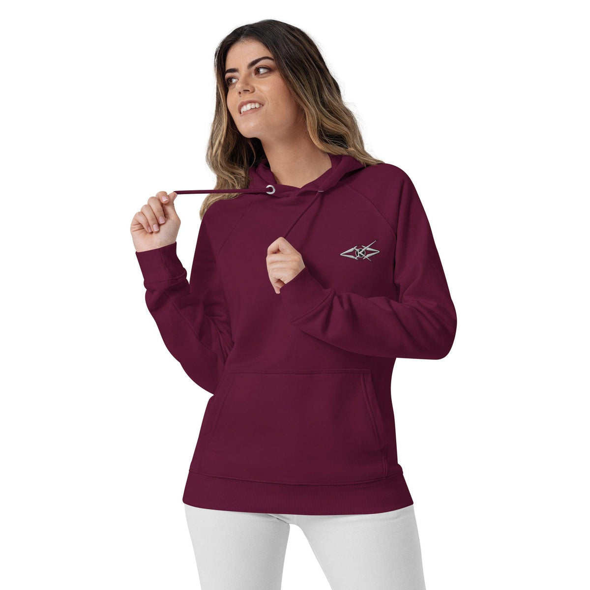 Women's eco raglan hoodie - VYBRATIONAL KREATORS®